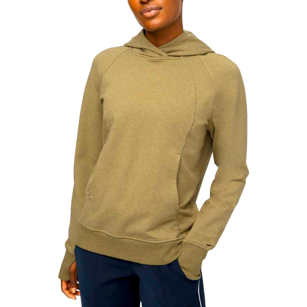 Lululemon Heathered Green Grape Leaf Scuba Pullover (Women’s Size 2)